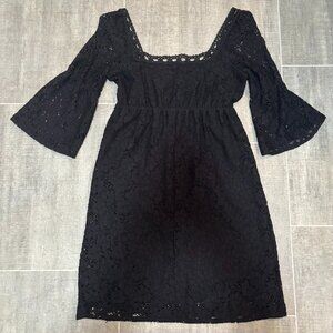 Laundry by Design Black Lace Dress - Women's Size Small